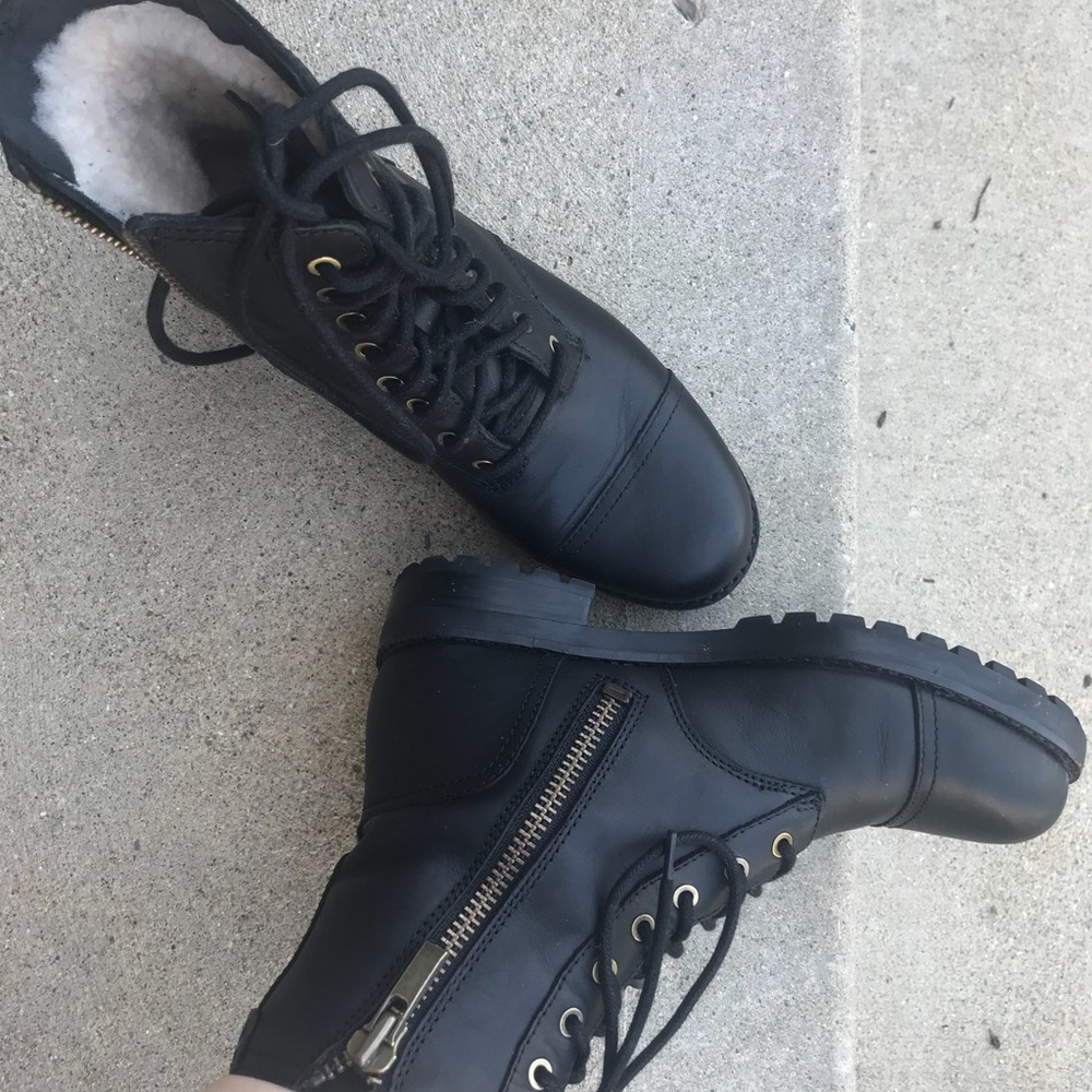 Ugg combat boots